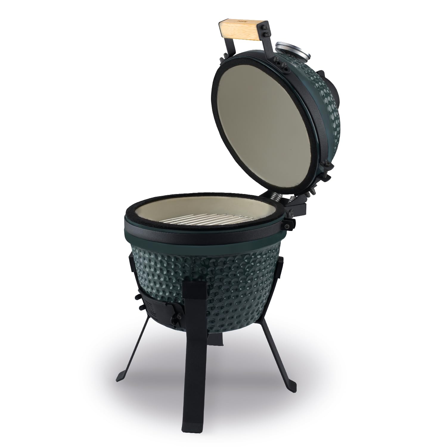 Barbecue Kamado YOKO13 HKoenig, Barbecue Giapponese a carbone - Diametro 32" e Grill 26cm, uso grill e forno