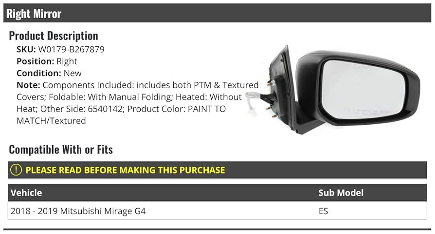 mitsuru_725ページ Right Side Motor Mount for Mitsubishi Mirage 2014-2020 | eBay