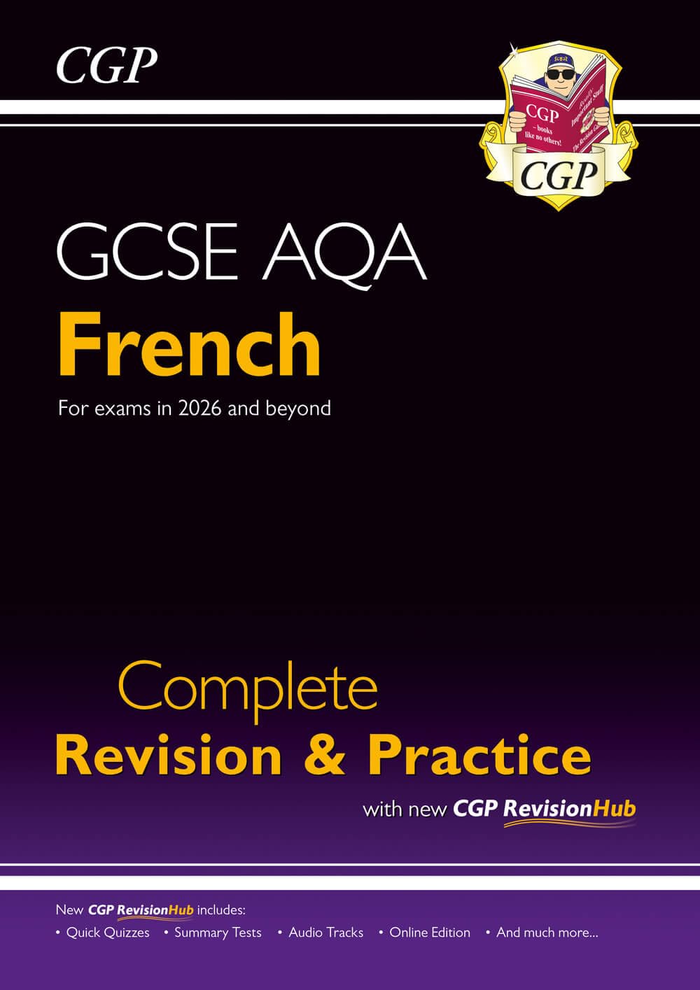 New GCSE French AQA Complete Revision & Practice with CGP RevisionHub (for exam