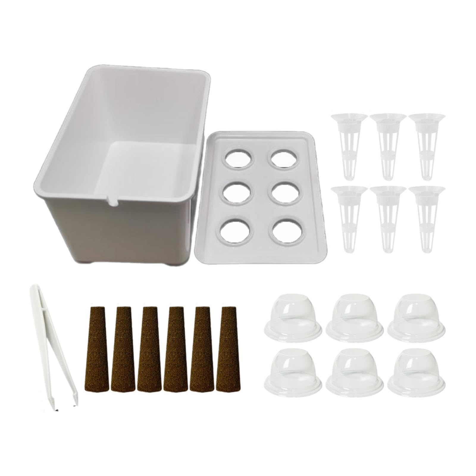 Hydroponics Growing System Hydroponics Grower Kit for Hotel Parterre Balcony White-image-5