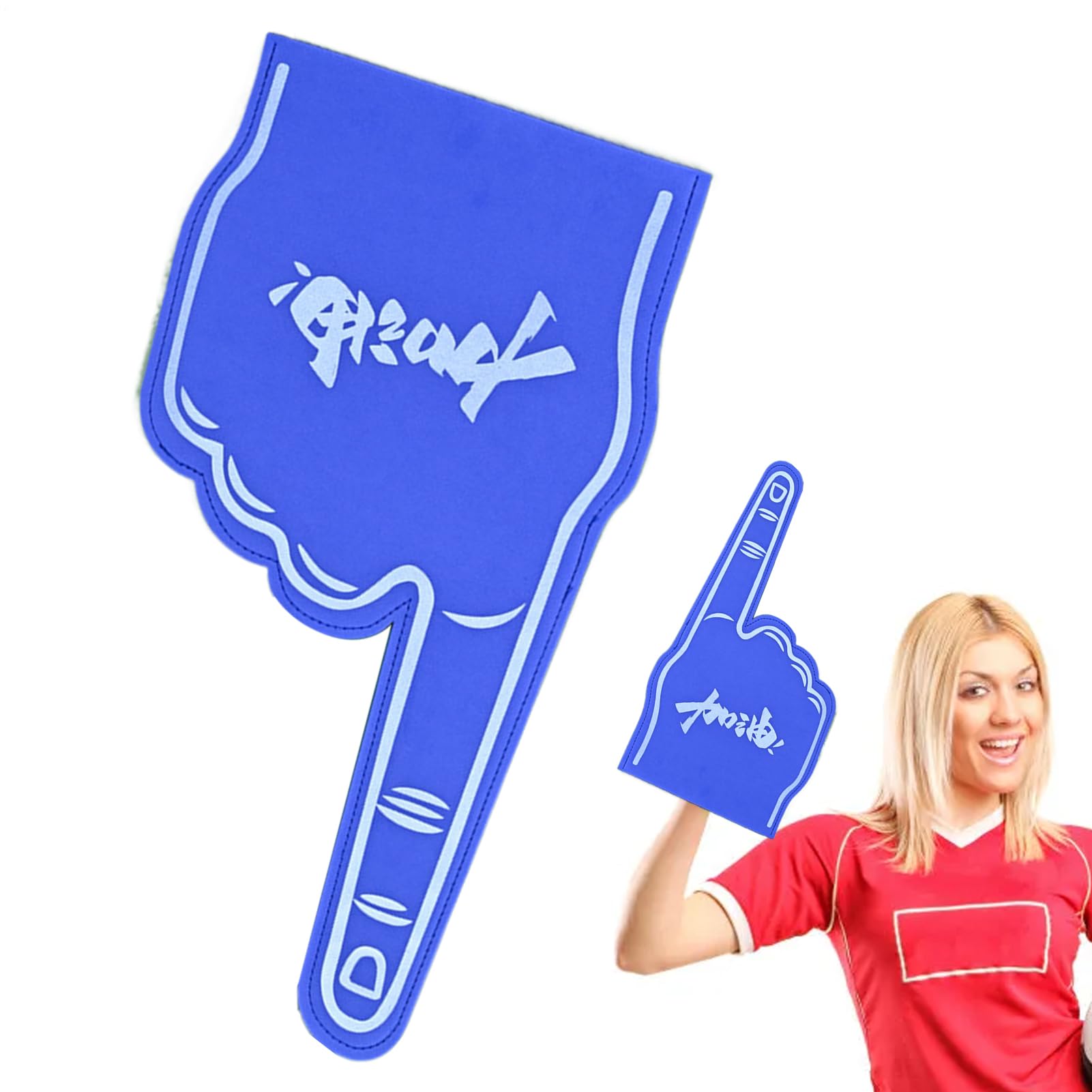 Mano Puntatore In Schiuma Gigante 24 Pollici Dito Sportivo per Fan Stadio