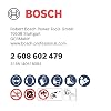 ملحقات Bosch الاحترافية قرص قطع الماس، الأفضل للسيراميك توربو فائق النظافة (سيراميك، 125 x 22.23 مم، ملحق آلة طحن الزوايا)