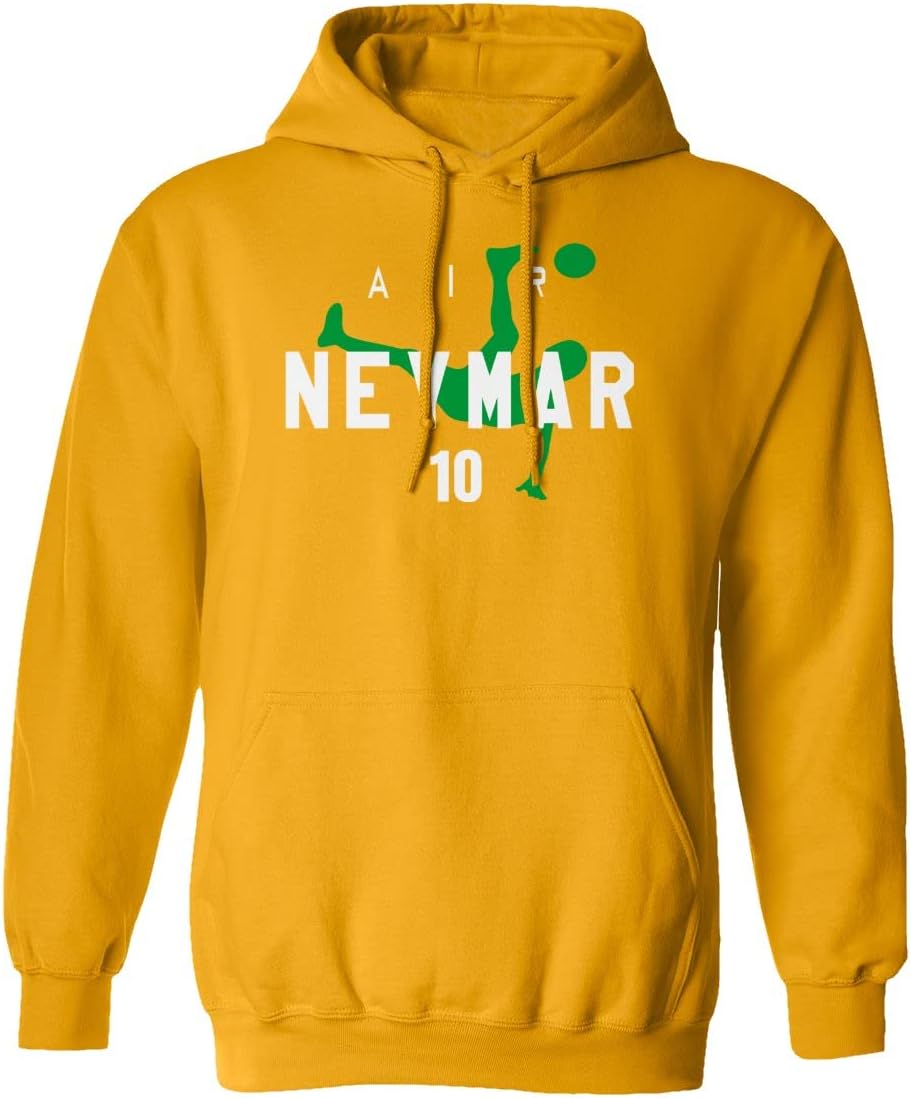 KING THREADS Brazil Soccer Player Air Neymar Unisex Hooded Sweatshirt