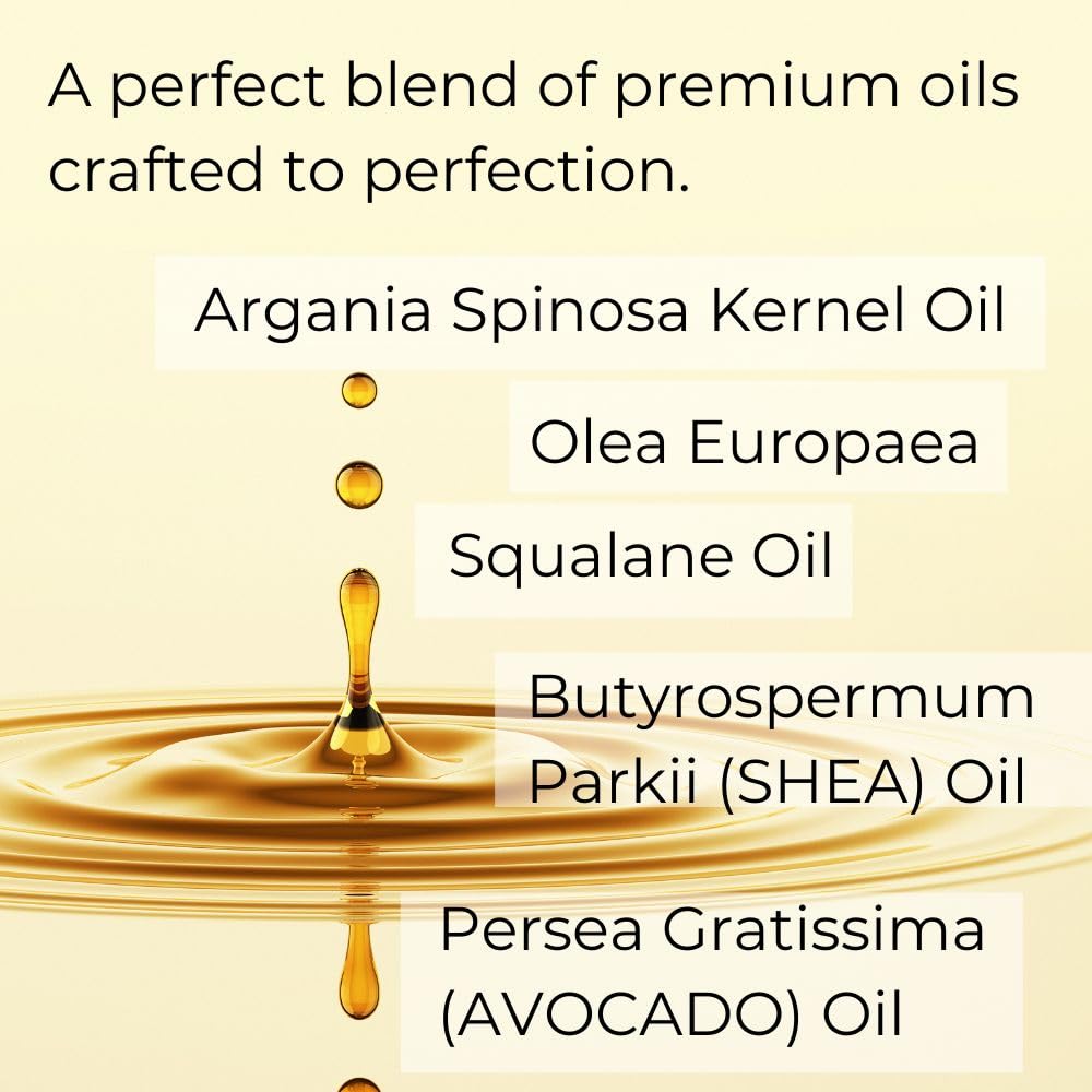 ELUXE Hair Oil | Smooth & Moisturize | Fight Frizziness | Add Deep Hydrating for Damaged Hair | Coats your hair and locks in moisture | Sulfate and Paraben-Free | 1 fl oz (Pack of 1) - Image 3