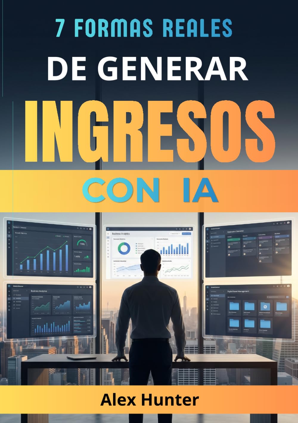 7 Formas Reales de Generar Ingresos con IA: Guía práctica para crear nuevas fuentes de ingresos utilizando inteligencia artificial, incluso si ... experiencia técnica (IA para Emprendedores)