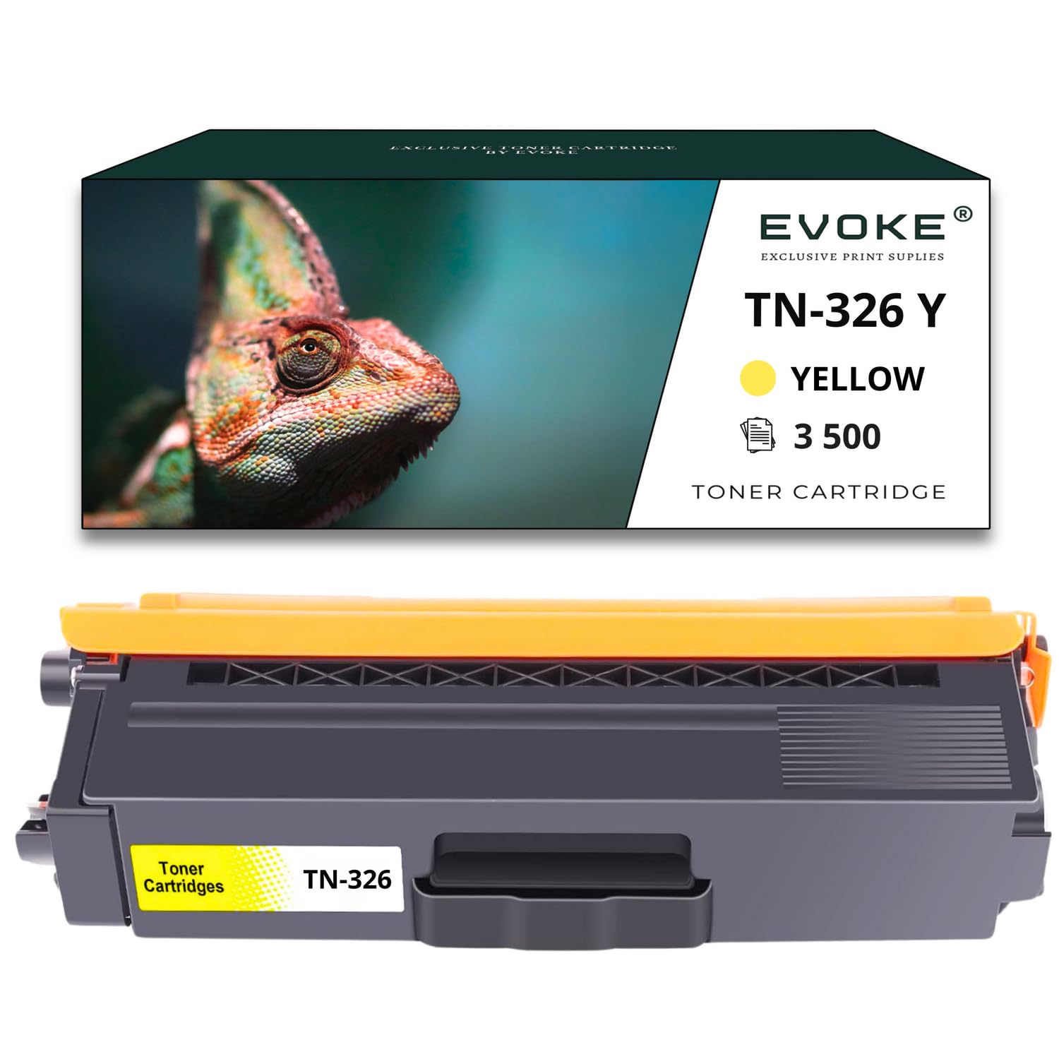 EVOKE TN326 TN-326 Toner Kompatybilny z Brother HL-L8350CDW MFC-L8850CDW MFC-L8650CDW MFC-L8850CDW (Zestaw CMYK) 14500 Stron