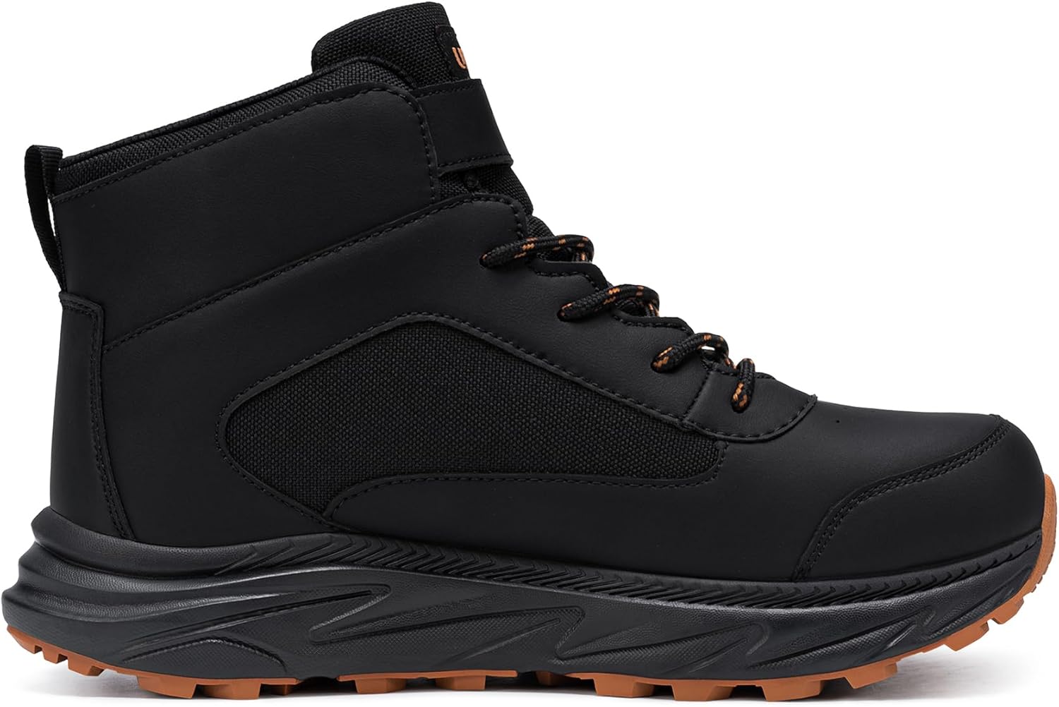 Steel Toe Boots for Men Work Boots Safety Puncture Proof Construction Steel Toe Shoes Safety Work Shoes Comfortable Warm Zapatos de Trabajo para Hombres (11.5, Black) - Image 2