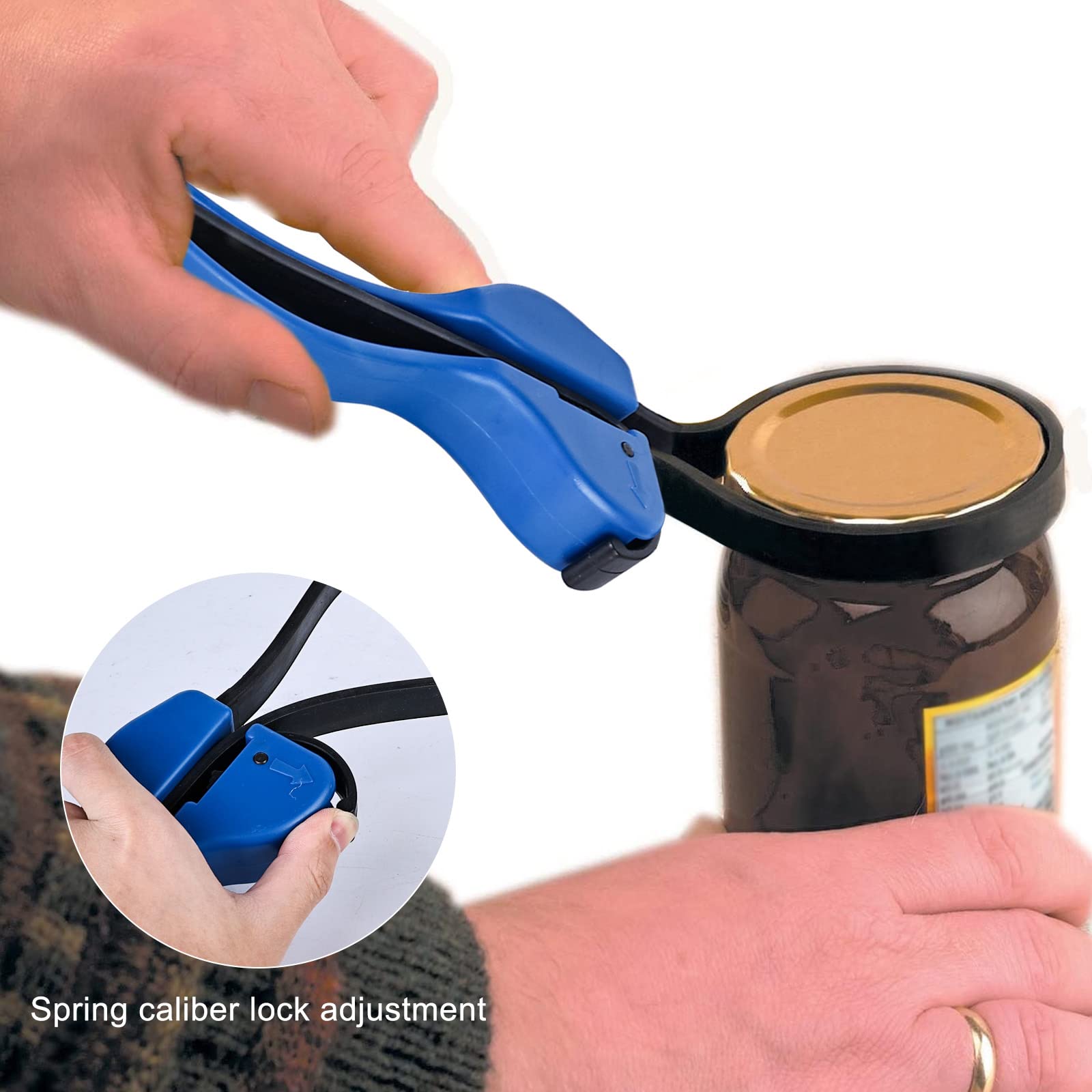 Abridor De Tarros Para Manos Débiles, Personas Mayores Con Artritis,  Abridor De Botellas Multifunción 5 En, image size:1600x1600