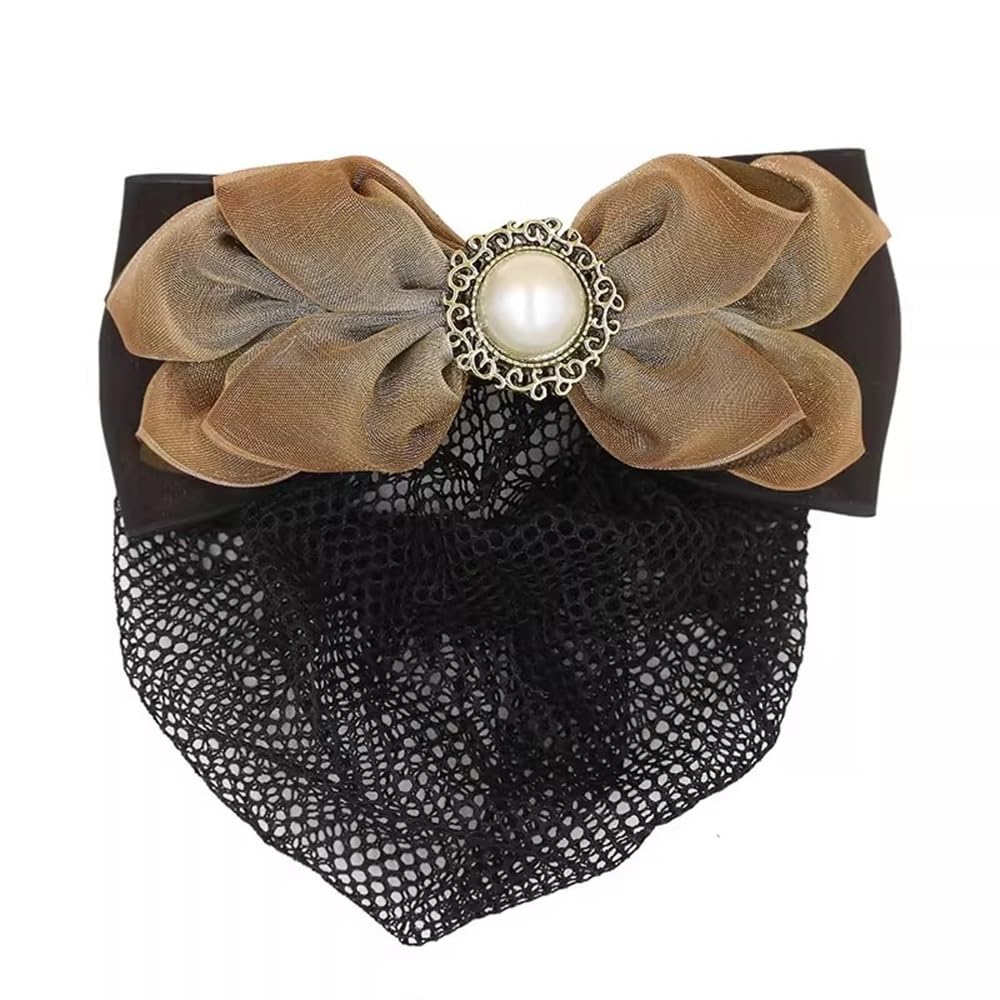 NIRNHYRUR Hair Net Clip For Women Bun