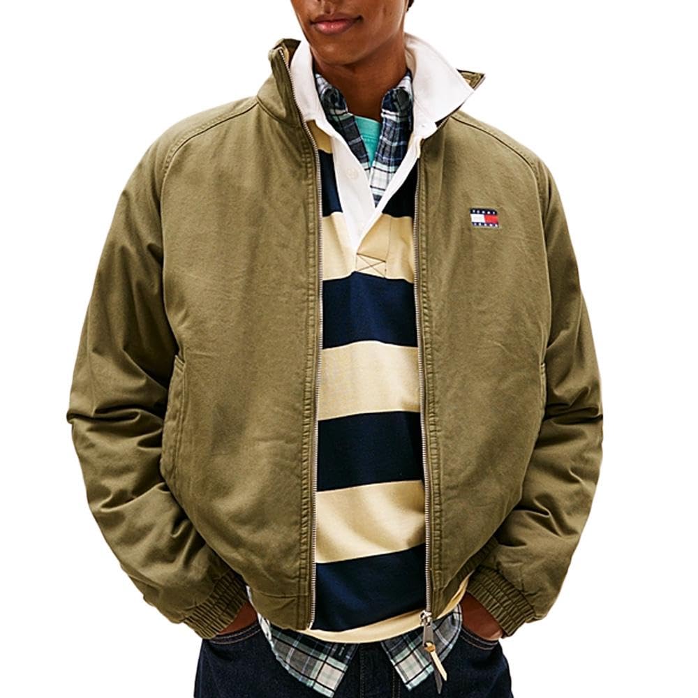 Tommy Hilfiger Men's Khaki Jacket Pad, khaki, S