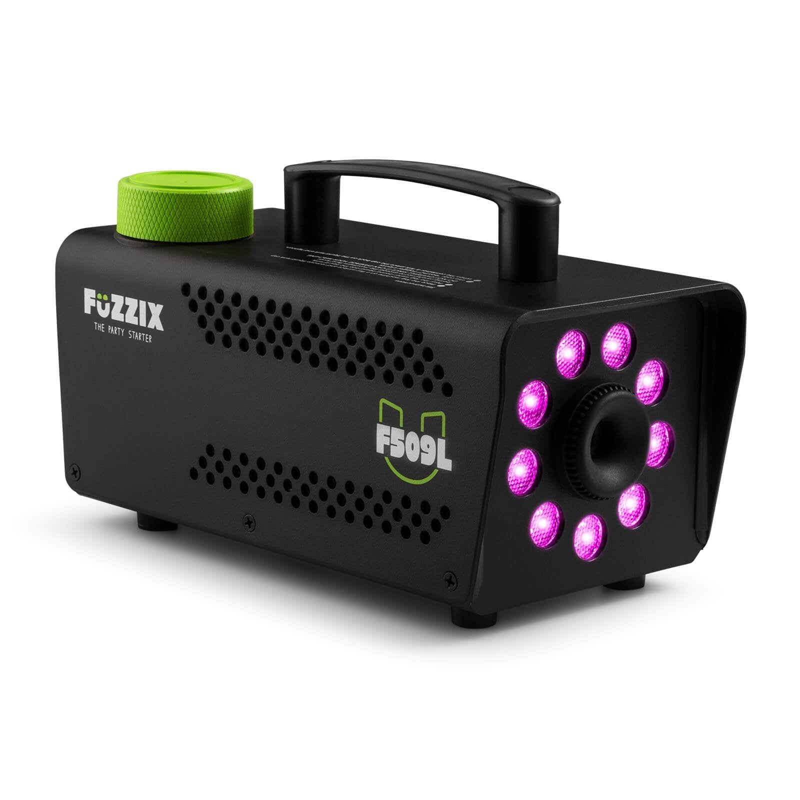 FUZZIX 160.310 F509L MÁQUINA DE HUMO PARTY 9 LEDS RGB - 59.95 €
