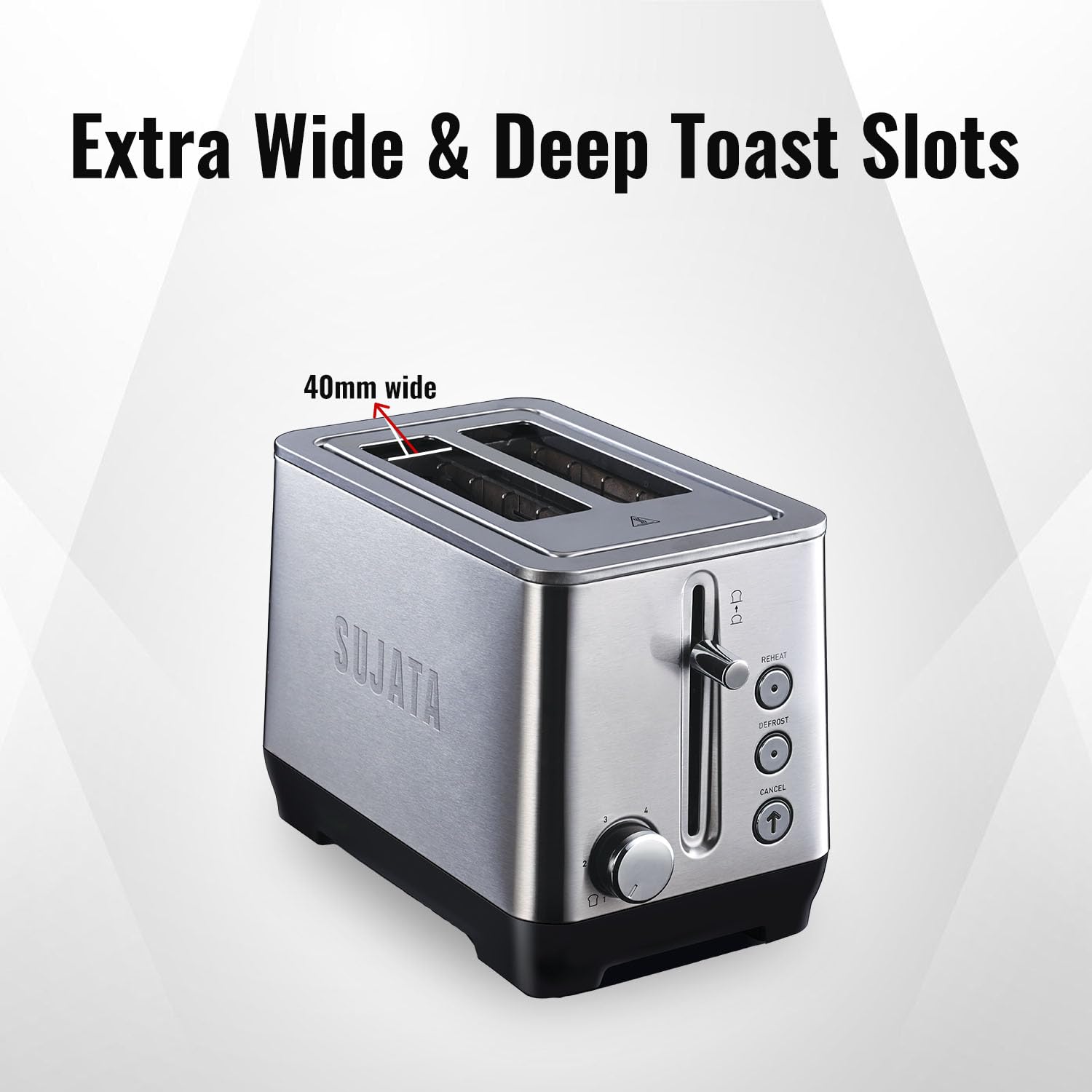 Sujata 900W Pop-up Toaster - 7 Modes, FREE SHIPPING -3 Sujata 900W Pop-up Toaster - 7 Modes, FREE SHIPPING -3