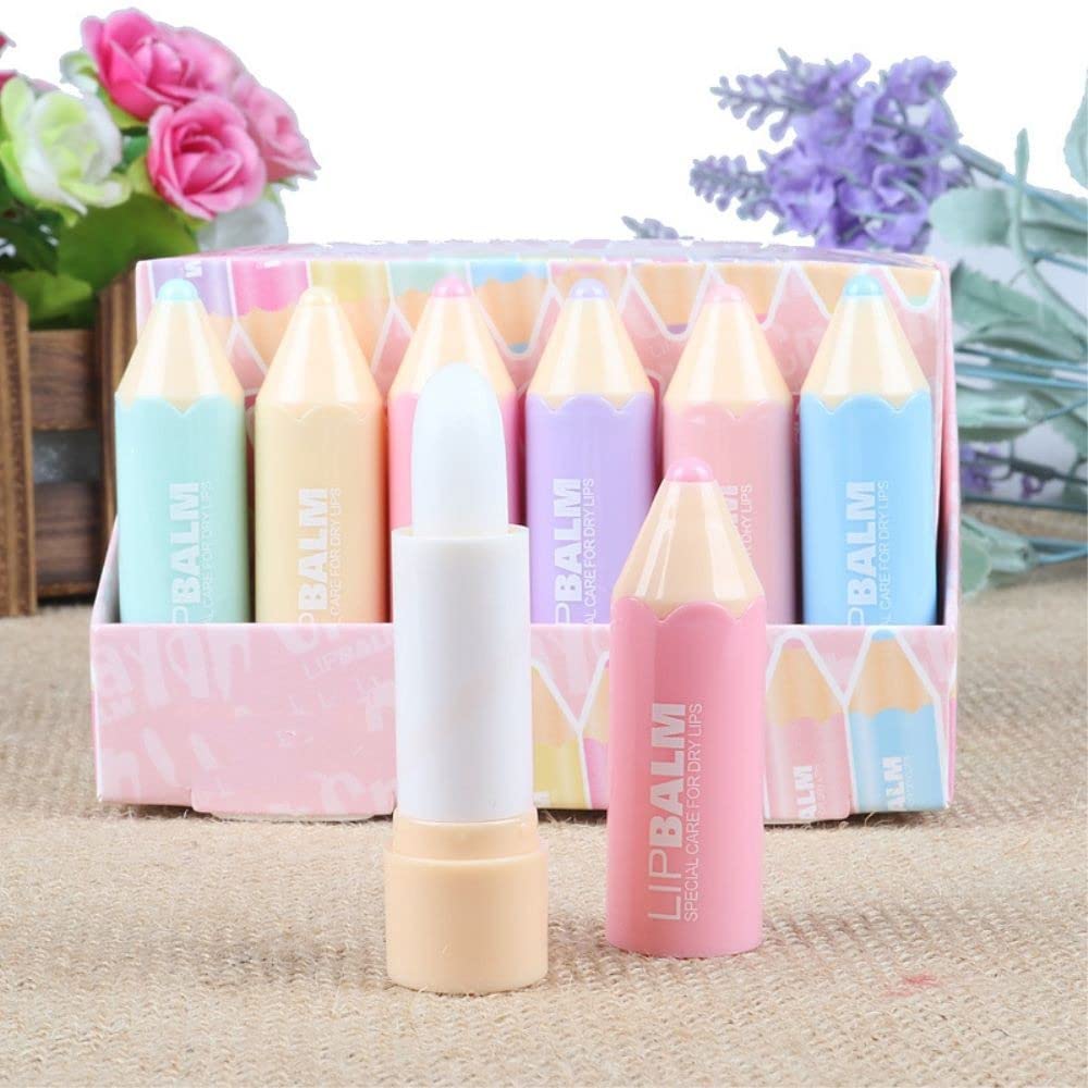 3D PERFECT PENCIL SHAPE LIP BALM PACK OF 6 FRUITY-picture-37
