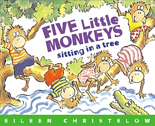 Five Little Monkeys Sitting in a Tree (A Five L... 0395544343 Book Cover