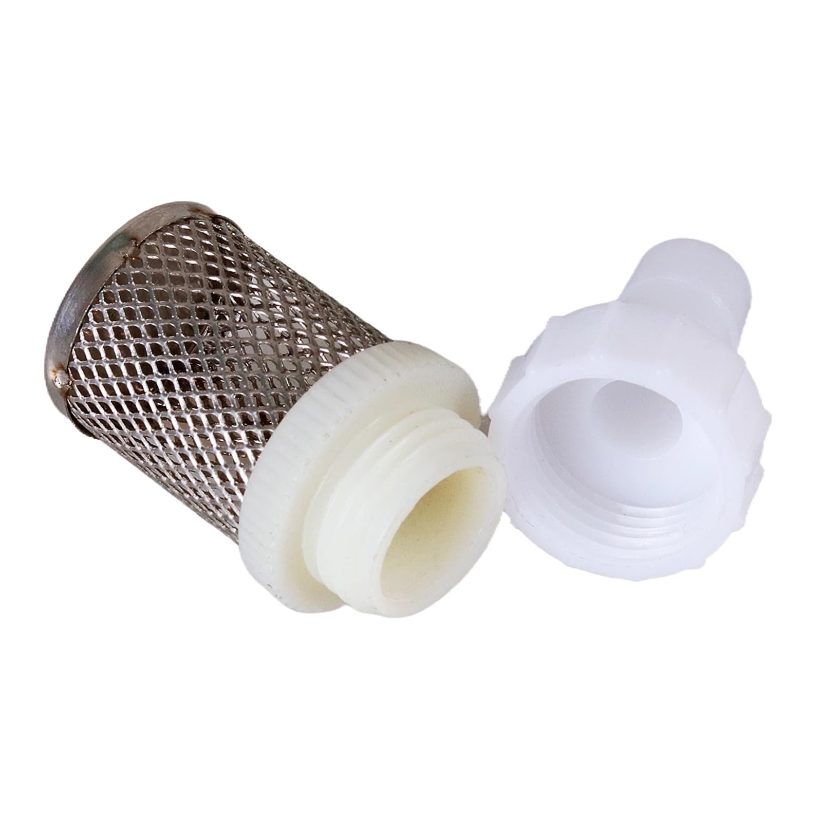 Filtre de Tuyau en Acier Inoxydable, 4 6 8 10 12 14 16 20mm, Protection de la Pompe à Eau d'aquarium, Irrigation Goutte-à-Goutte, Eau agricole, Filtre à Mailles(4mm)