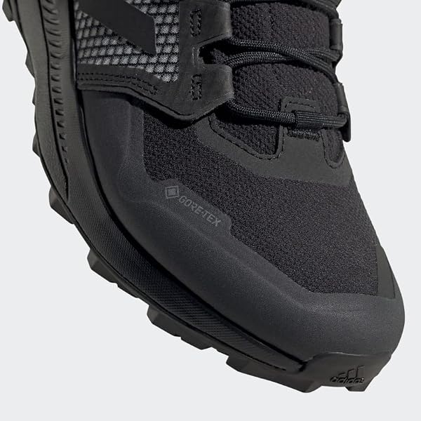 adidas Mens Terrex Trailmaker Mid Gore-TEX Hiking Shoes Black/Black/Solid Grey 10 by adidas - Image 7