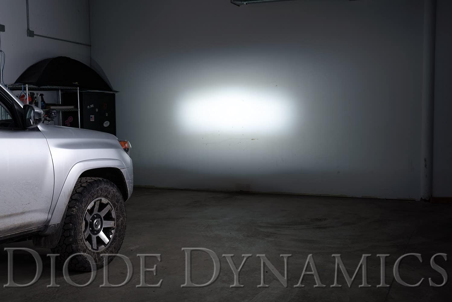 Diode Dynamics Stage Series Backlit Ditch Light Kit compatible with Toyota 4Runner 2010-2023, SS3 Pro Yellow Combo