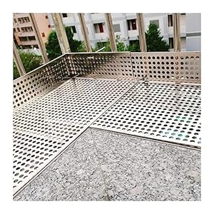 Blacha Perforowana Stal Nierdzewna T-I-N-G-ZHE 4 szt