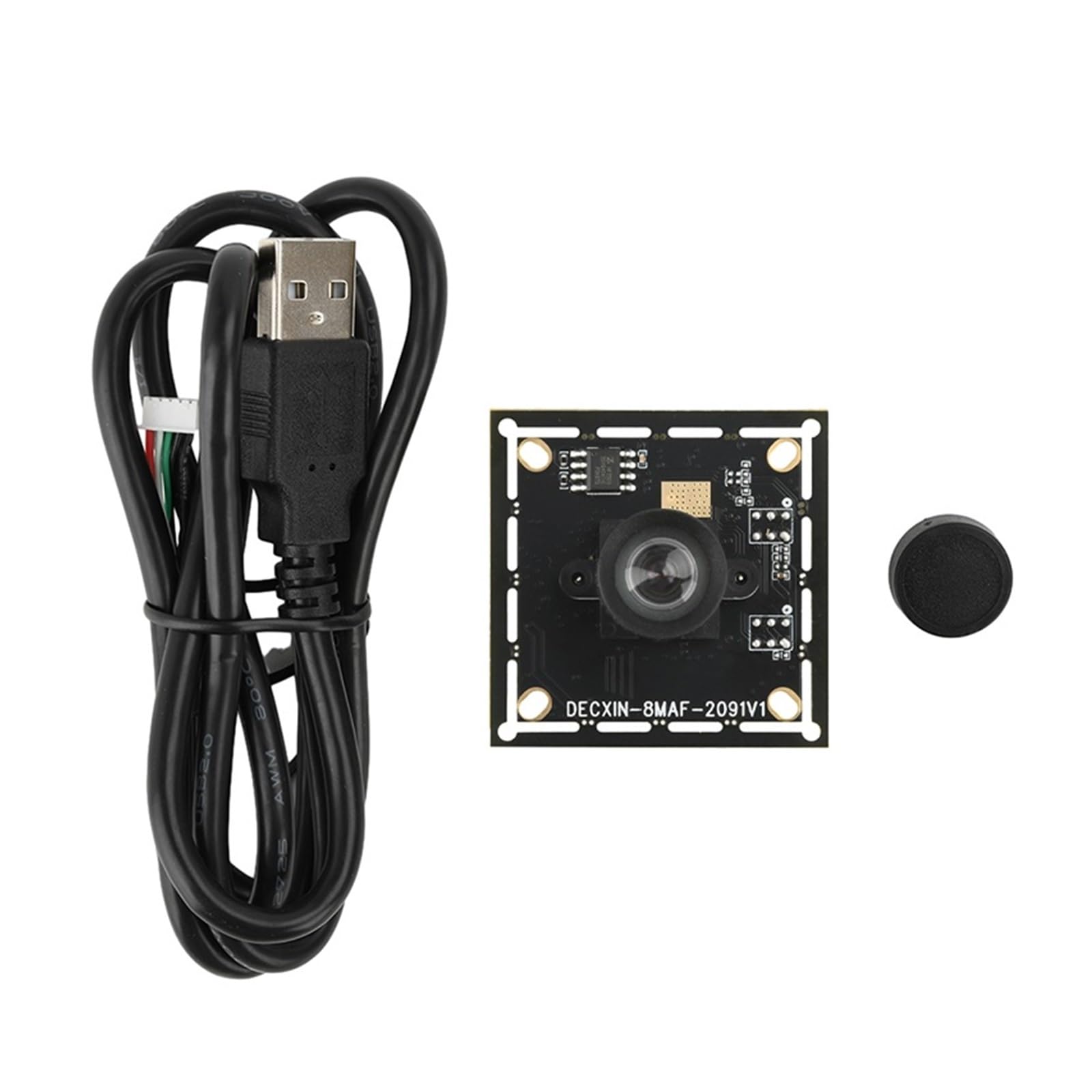 IMX179 8MP HD Camera Module Fixed Wide Angle Face Recognition/Document Scanning USB(78 Degrees 8MP)-image-25