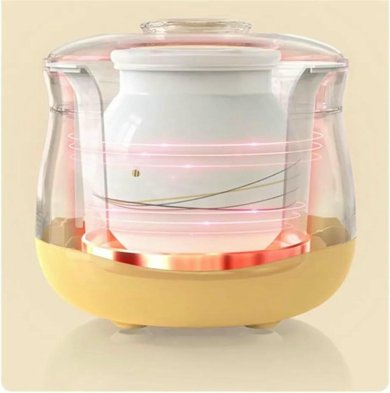 Fabricante De Yogur, Máquina De Yogur De Cerámica para El Hogar, Fermentador Automático De Vino De Arroz Pequeño, Forro De Lata De Porcelana