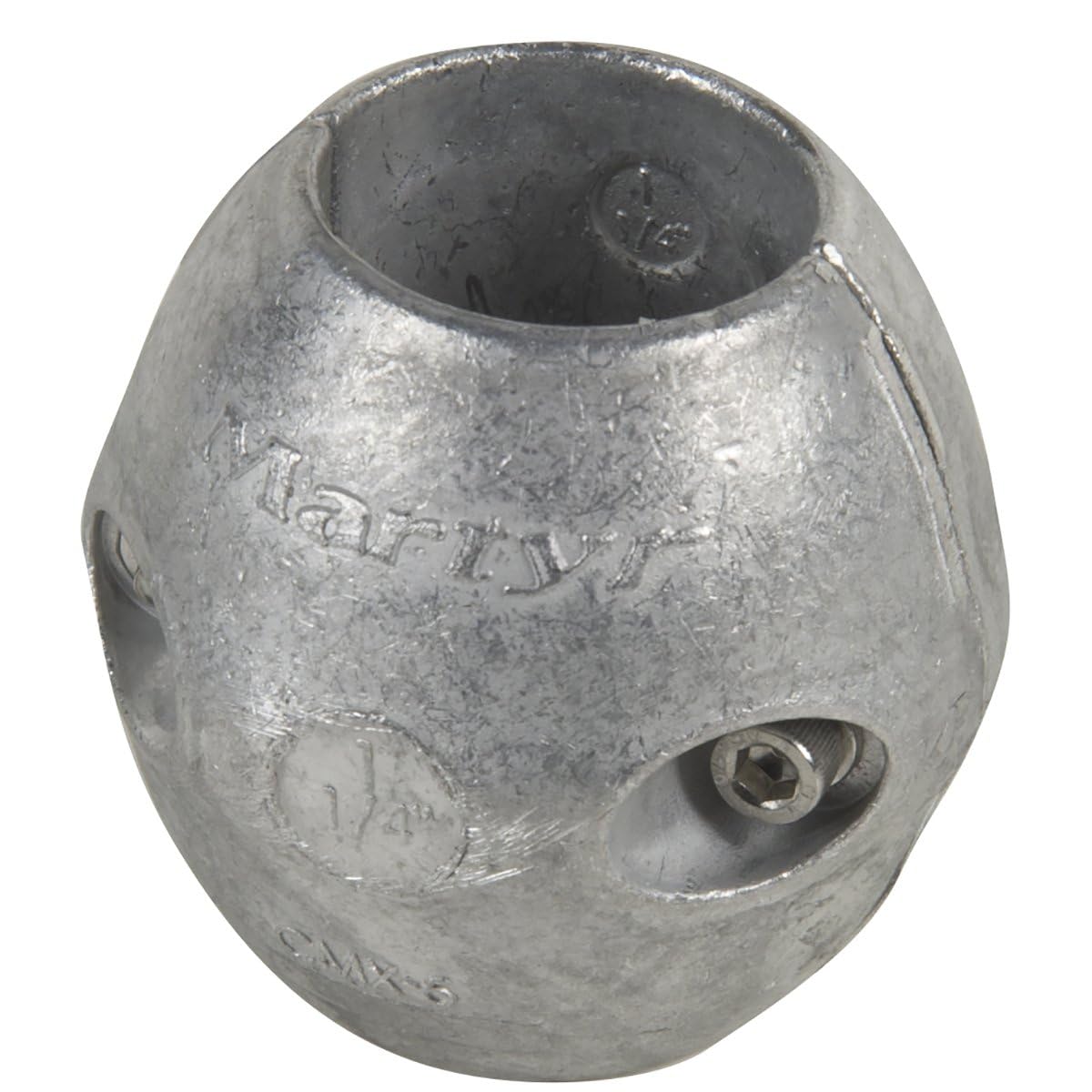 Martyr Anodes Streamlined 1-1/4 Shaft Anode, Aluminum