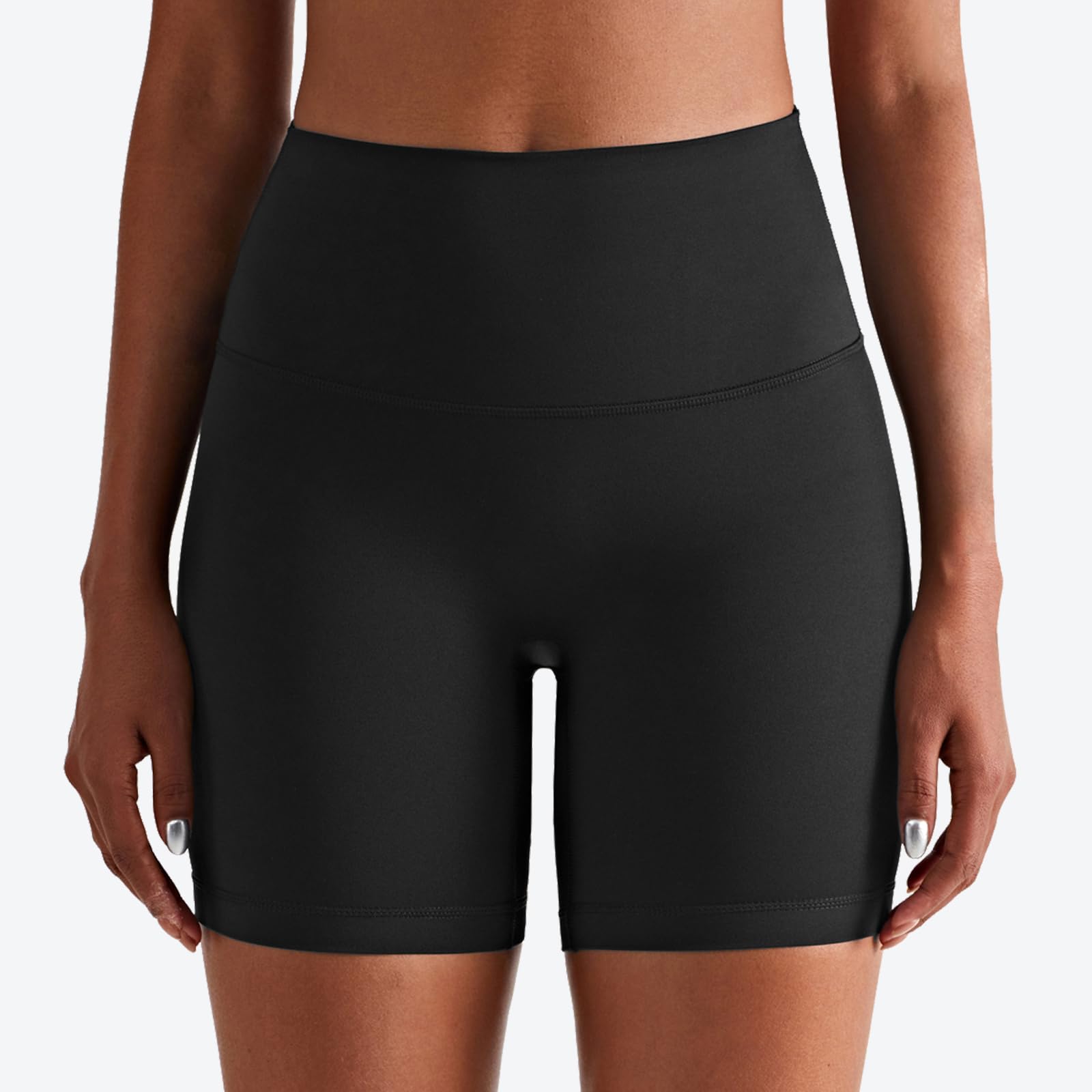 Pantalones Cortos de Deporte para Mujer, Pantalones Leggings Cortos de Yoga Cintura Alta, Mallas Cortas Short Deportivo Mujer