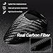 T-carbon Gear Shift Konb Cover Compatible with BMW, Real Carbon Fiber Gear Shift Konb Trim Protector Suitable for BMW M2 M3 M4 M5 M6 X5M X6M Interior Accessories(2011-2020) - Glossy Black