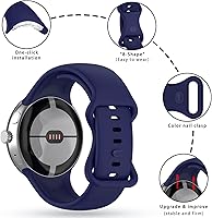Vista 29 de Band Compatible with Google Pixel Watch 1/2/3/4 (41mm), Soft Silicone Sport Replacement Straps Bracelet for Google Pixel Watch 41mm