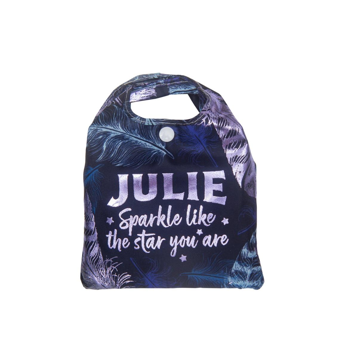 History & Heraldry Personalised Sparkle Shopper Bag (Julie) — image 1