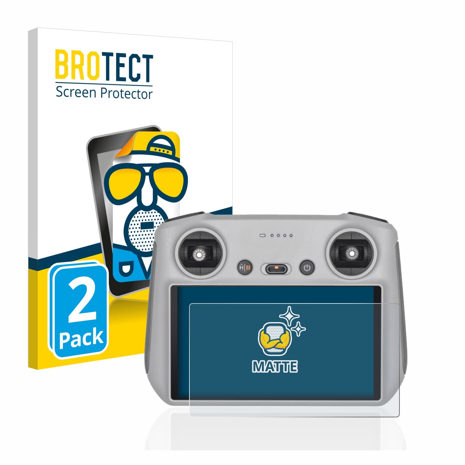 BROTECT - Film de protection d'écran pour lecteur MP3 AGPtek 8GB - Film de protection