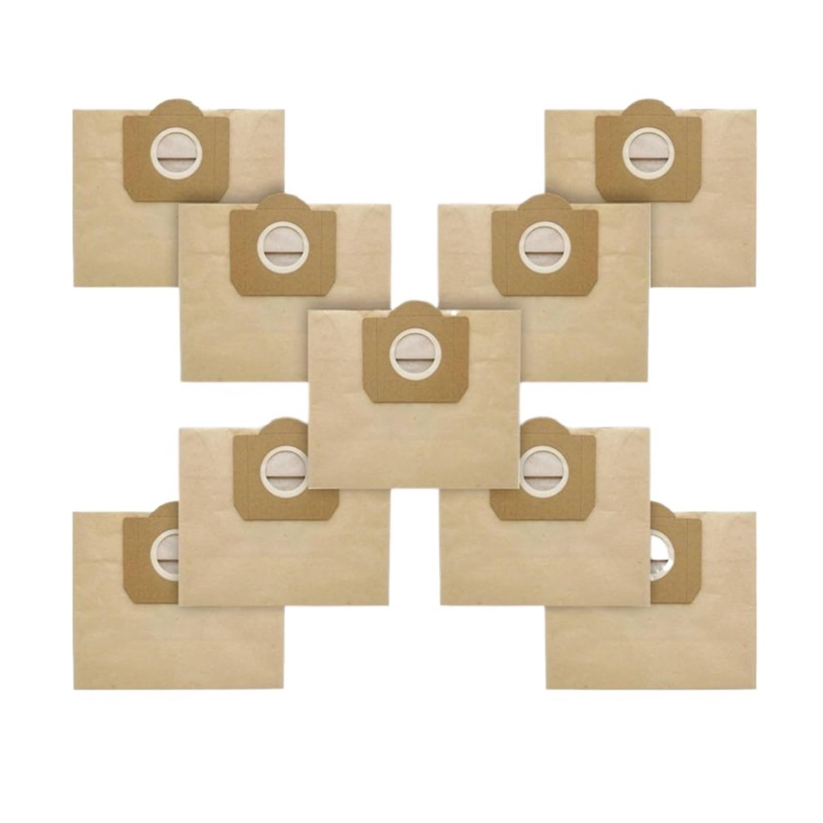 Bolsa de polvo for aspiradora, Compatible con KARCHER,WD3 WD 3.300 WD 3.200 WD3.500 P 6.959-130 RB88 RU100 RU101 A2204 A2656(SET2)