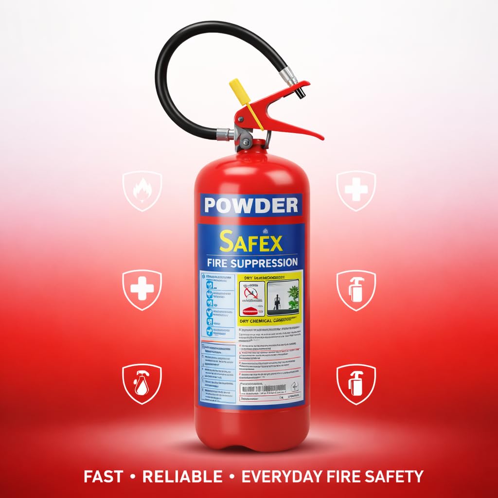 Safex ABC Fire Extinguisher - BIS Certified -6 Safex ABC Fire Extinguisher - BIS Certified -6