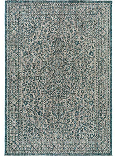 Benuta In- & Outdoor-Teppich Cleo Blau 160x230 cm - Outdoor-Teppich für...