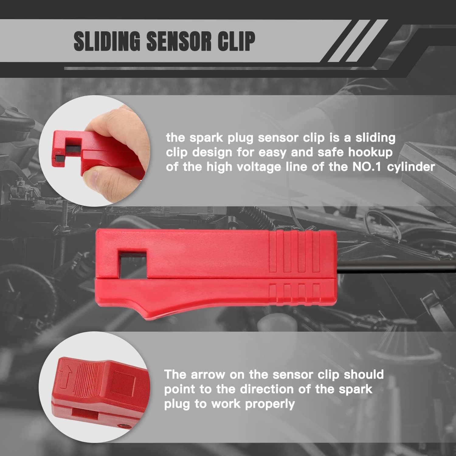 TL-122 Advance Timing Light, 12V Automotive Ignition Timing Tool with Xenon Light, Overload Protection