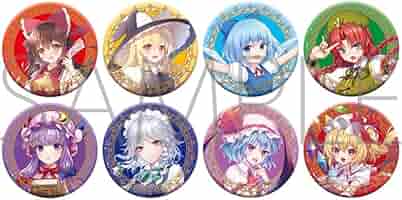 Amazon.co.jp: 東方Project[原作版] キャラバッジコレクション 8