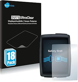Savvies Screen Protector compatible with Sigma BC 14.0 WL Protection Film Clear 18-Pack