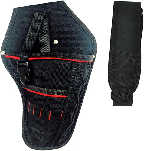Bolsa de cinturón de taladro eléctrico para hombre, bolsas de herramientas de carpintero, bolsa de herramientas de carpintero, bolsa de transporte