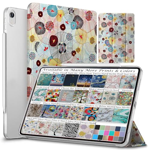 Image of DuraSafe Cases for iPad 10.9 inch 10th Generation 2022 PC Case A2696 A2757 A2777 MPQ13HN /A MPQ33HN /A MPQ03HN /A MPQ23HN /A MPQ93HN /A MPQC3HN /A MPQ83HN /A MPQA3HN /A MQ6K3HN /A MQ6L3HN /A - Yarn Flowers