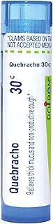 Boiron Quebracho 30C for Thick Mucus & Non-Productive Cough - 80 Pellets