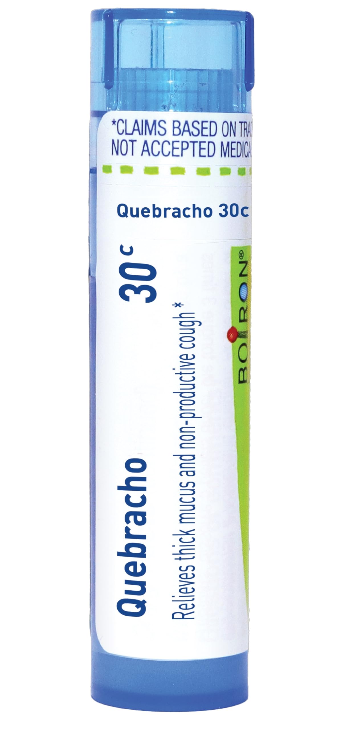 Quebracho 30C for Thick Mucus & Non-Productive Cough - 80 Pellets
