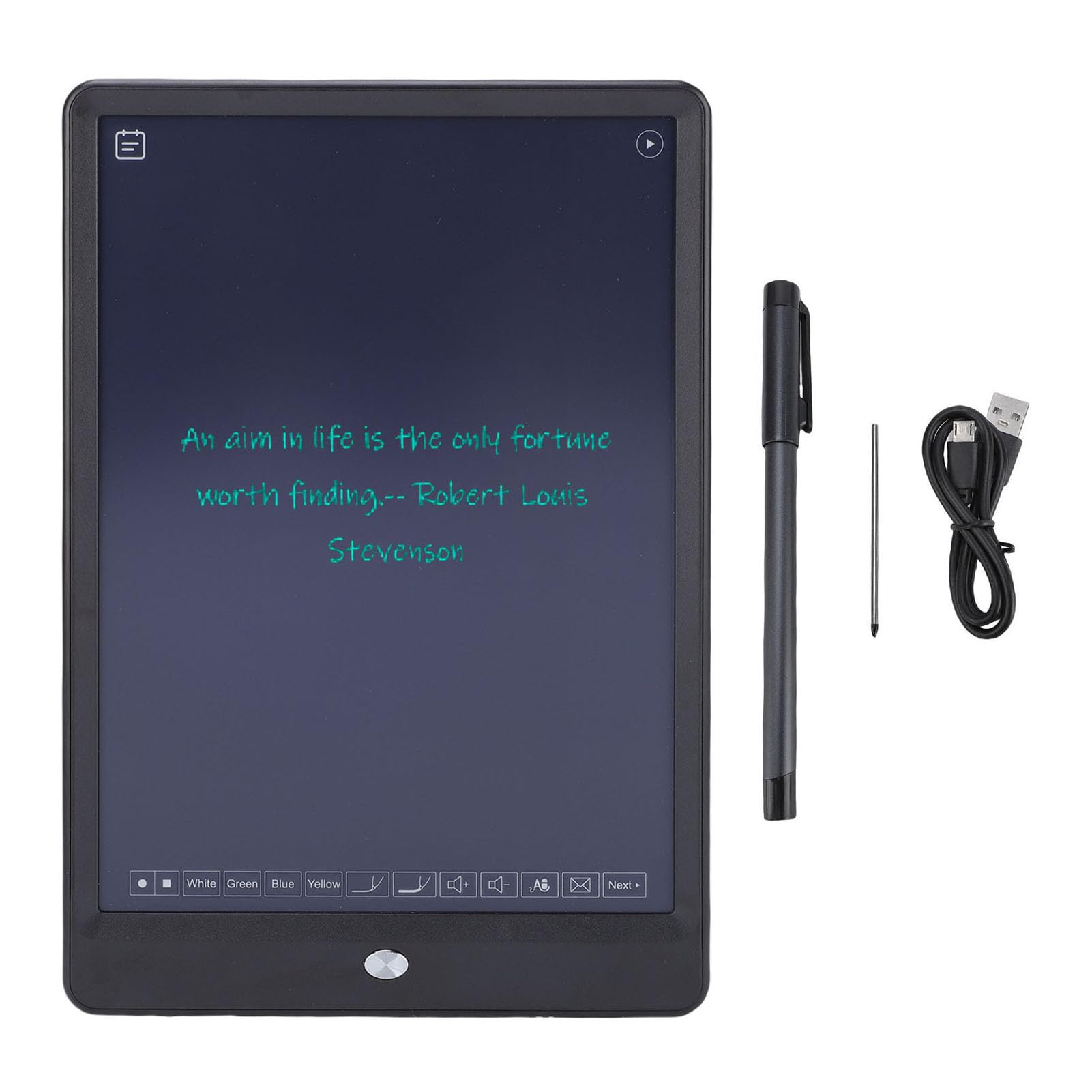 SIXRUN Tablet da Disegno Intelligente, Tavoletta Digitale con Penna per Appunti, Riconoscimento della Scrittura, Sincronizzazione, Compatibile con Smartphone