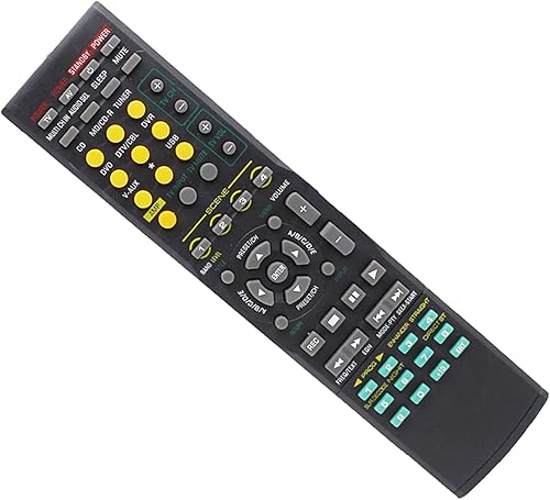 Miniatura 3 de Control remoto apto para HTR-6040 WN05780 WN05810US RAV285 WN05830 RX-V2300 para sistema de cine en casa Yamaha