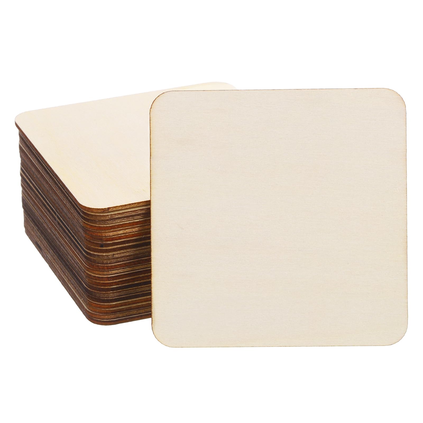 PATIKIL 100mm Wood Pieces