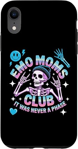 was Never That Phase Emo Moms Club Case for iPhone XR