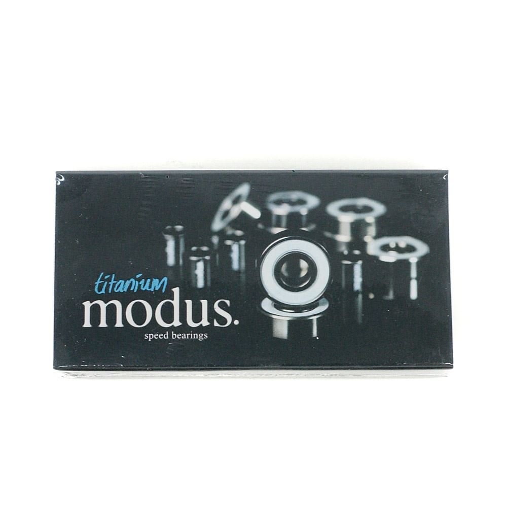 Modus Titanium Skateboard Bearings x 8