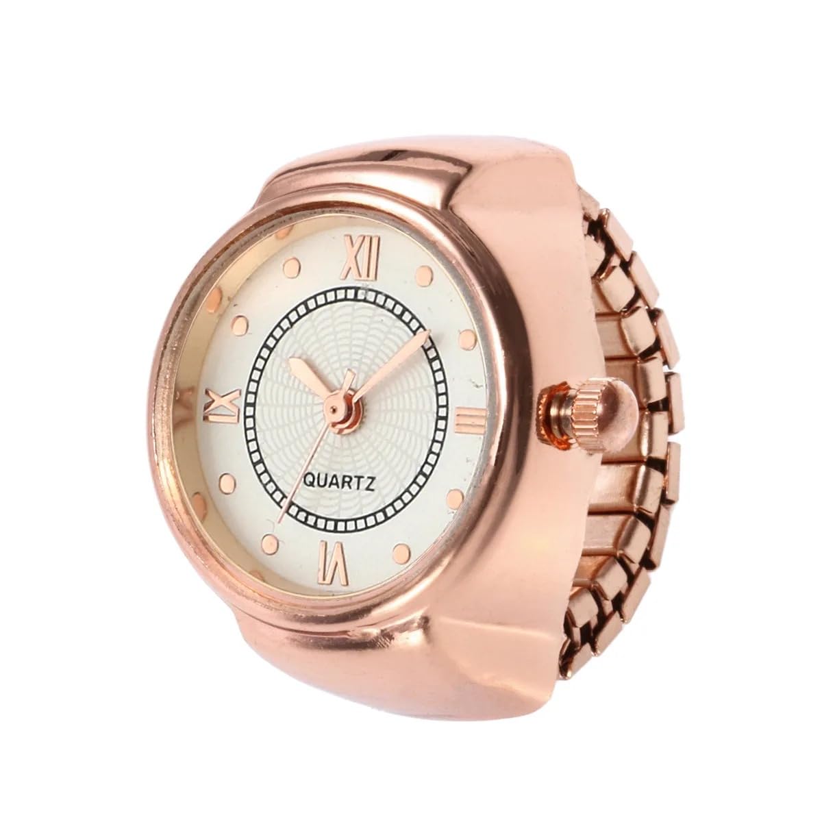 Analog Fashion Stylish & Stretchable Belt Ring Watch for Women & Girls -W110-image-41