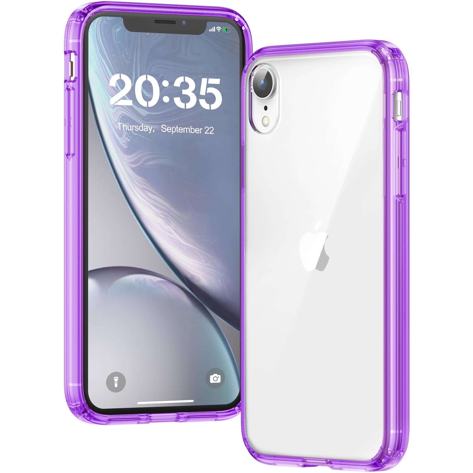 Clear Case for iPhone 15, Ultra Thin, Shockproof TPU Cover, Anti-Yellowing, Crystal Clear, Phone Case for Apple iPhone 15 - Clear — view 115
