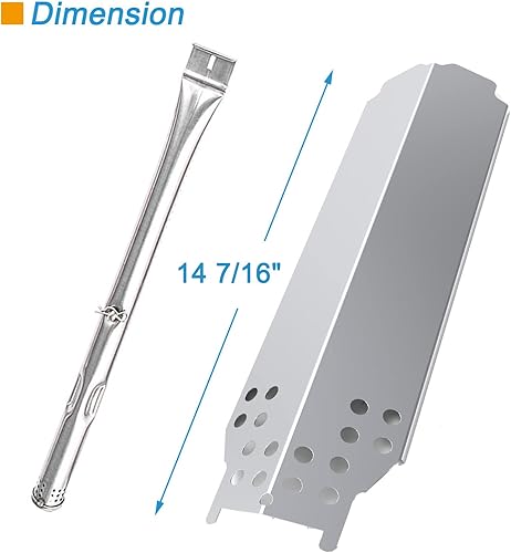 Miniatura 4 de BBQration Piezas de repuesto de parrilla G553-0002-W1A para parrilla de gas Charbroil Gas2Coal 463370519 463370516 463340516 466370516 463336818