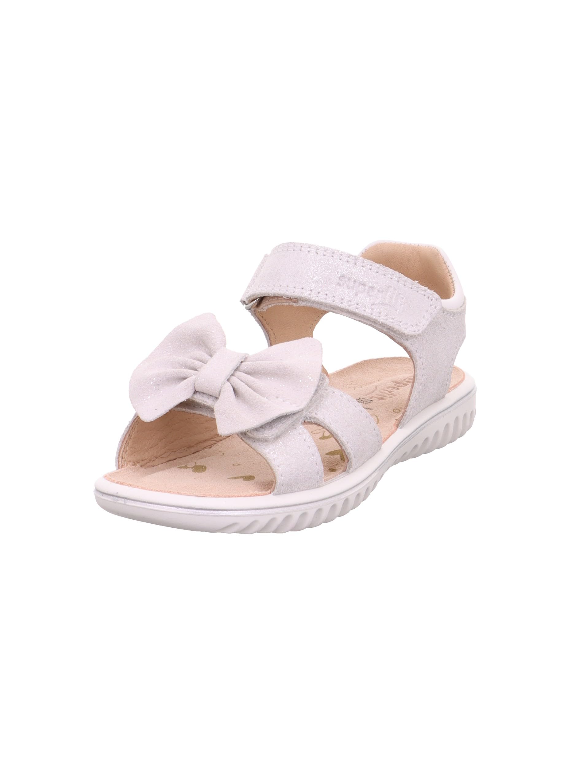 Superfit Girl's Sparkle 1009010 Sandals, White 1000, 33