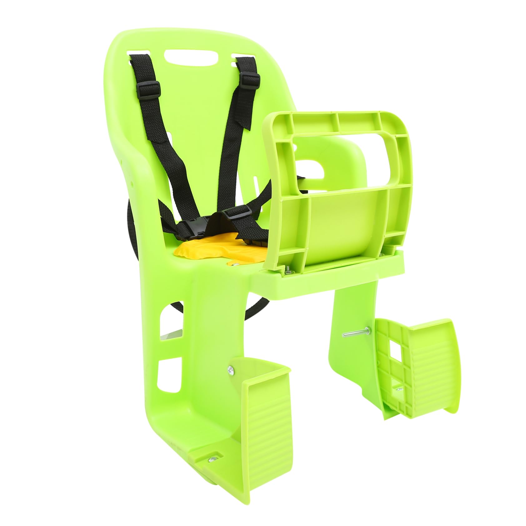 Anneome Cushioned Bike Seat Safety Seat for Boys and Girls Handrail Quick Release 5-Point Fixing Fit Boys and Girls 8m-6y